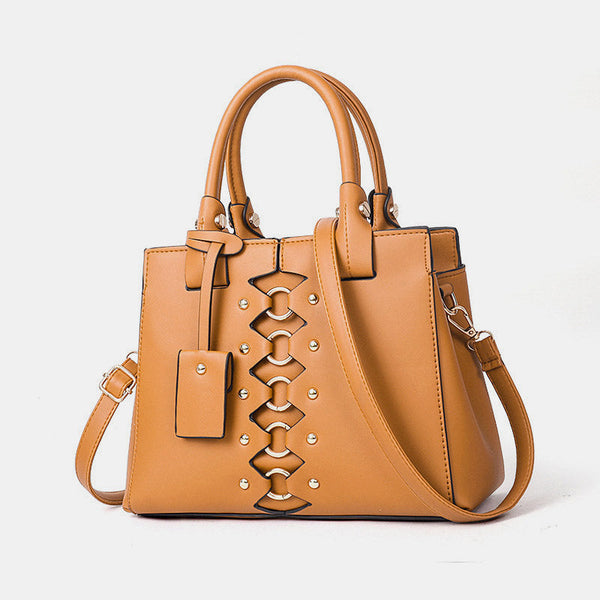 Top-Handle Satchel for Women Large Tote Shoulder Handbag with Crossbody Strap