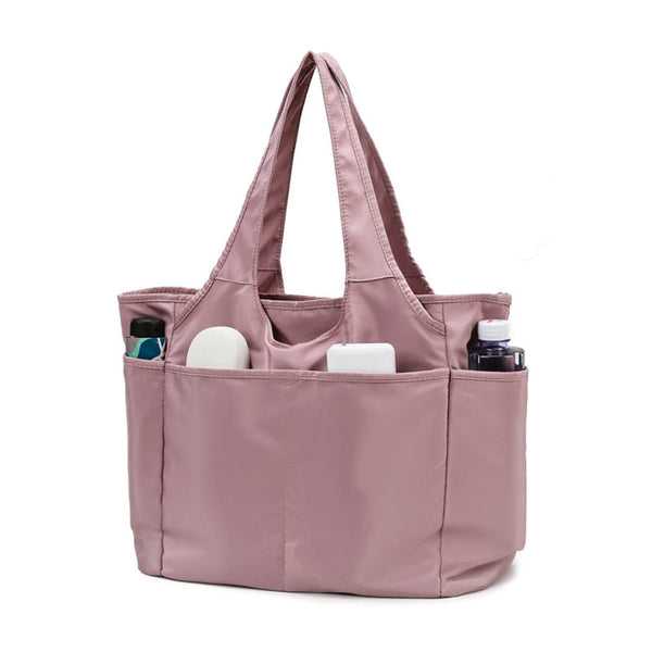 Large Capacity Tote Handbag for Women Multi-Pocket Casual Sport Shoulder Bag